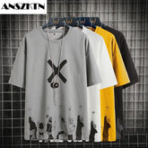 Shling Anime T-shirts Shling Men's shirts Men's Tshirt mens cloth